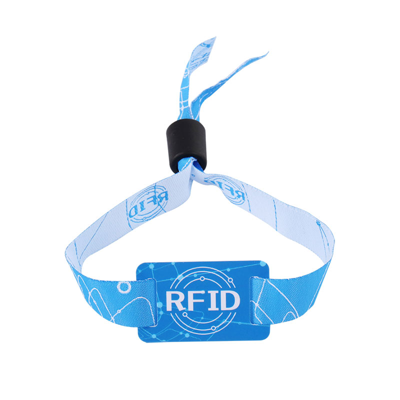 13.56mhz IC Puce RFID Billet Proximité Bracelet Nylon RFID Bracelet