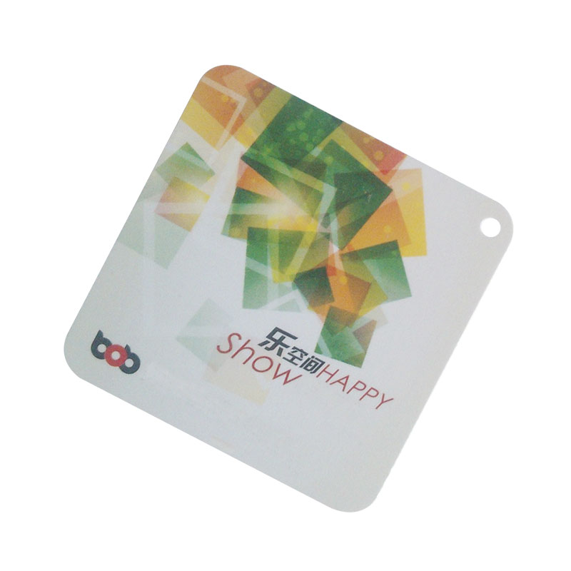 Cartes PVC anormales de forme non standard personnalisées