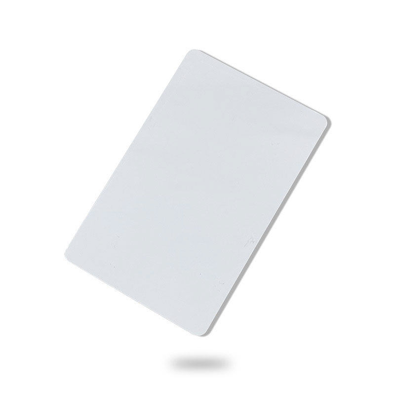 Carte en plastique RFID UHF blanche vierge imprimable thermique